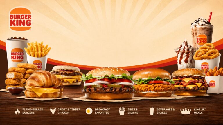 Burger King menu