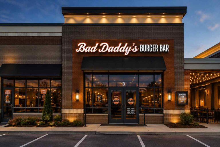 Bad Daddy's Burger Bar Menu