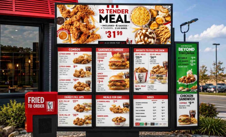 Drive-Thru Chicken Menu & Prices