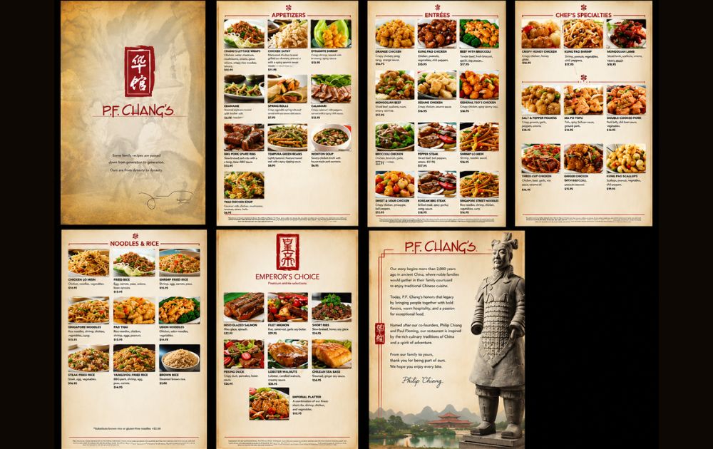 P.F. Chang's Menu