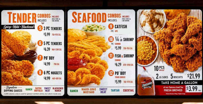 Popeyes Menu Prices