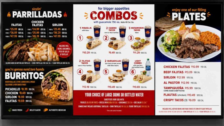 Taco Palenque Menu Prices
